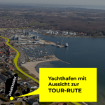 Yachthafen mit Aussicht zur Rute_Tegnebræt 1_Tegnebræt 1